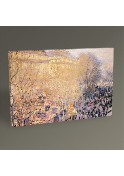 Claude Monet Des Capuchines Bulvarı,Paris Tablo 45X30