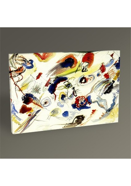 Wassily Kandinsky İsimsiz Tablo 45X30