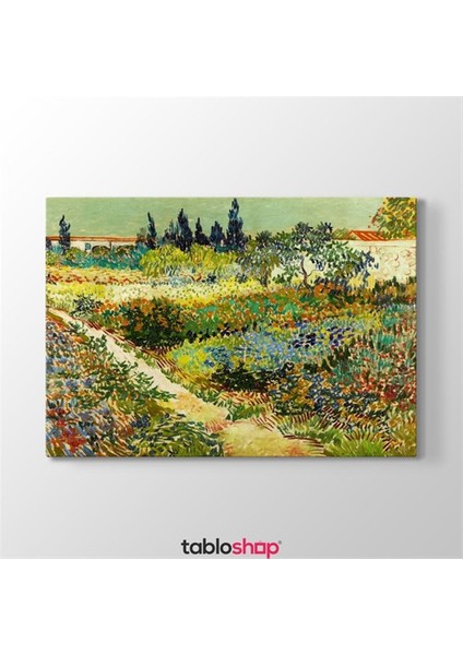 Van Gogh - Garden At Arles Tablosu
