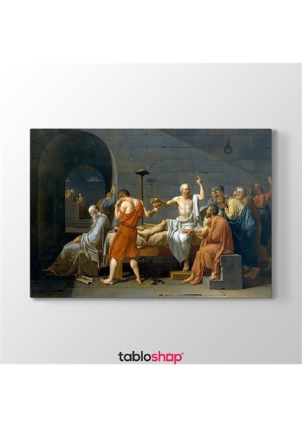 Jacques Louis David - Sokrates’İn Ölümü Tablosu