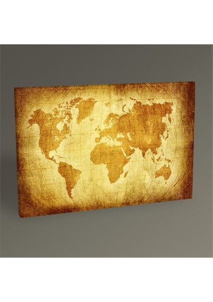 Dünya Haritasi Tablo 30 x 20