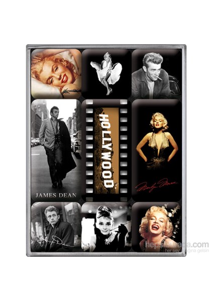 Hollywood Magnet Set 9 Parça