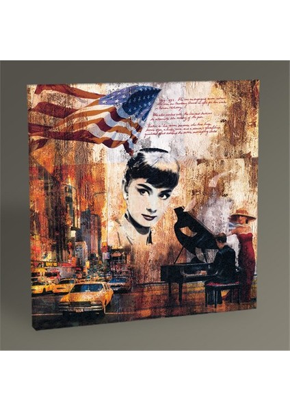 Audrey Hepburn Tablo 60X60