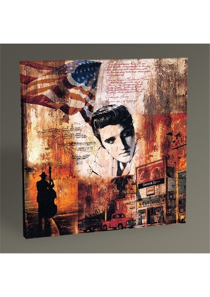 Elvis Presley Tablo 30X30