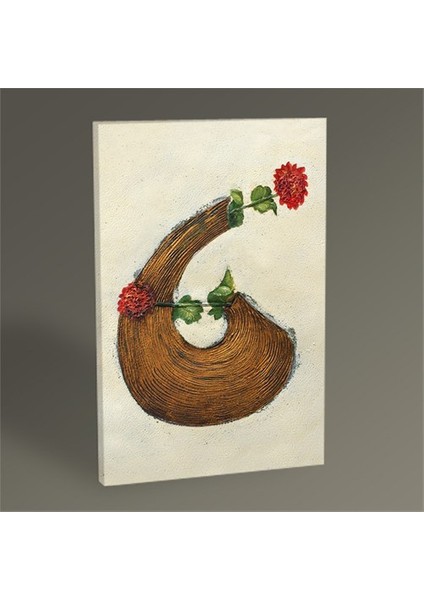 Vazoda Çiçek Tablo 45X30
