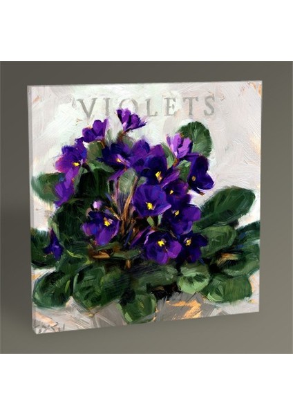 Violets Tablo 40X40
