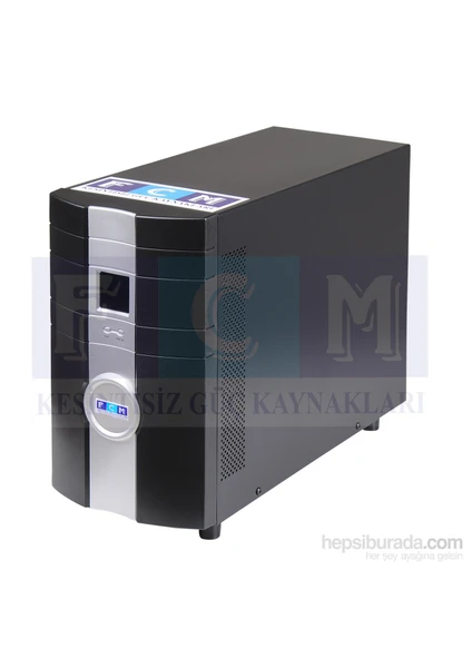 Fcm FPLUS-11 LCD Ekran 1KVA Online Kesintisiz Güç Kaynağı (ups)