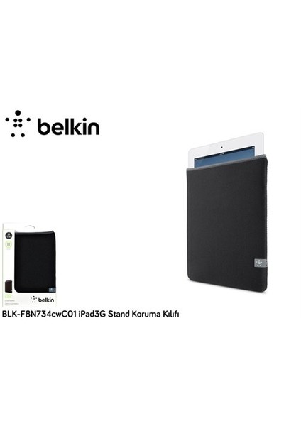 Blk-F8n734cwc01 İpad3g Stand Koruma Kılıfı