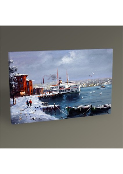 İstanbul Vapurlar Tablo 75X50