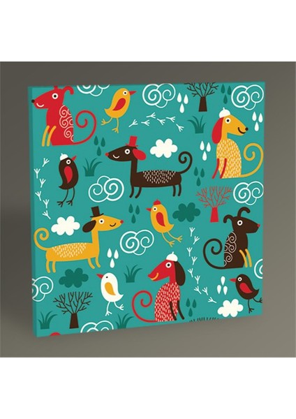 Dogs Tablo 70X70