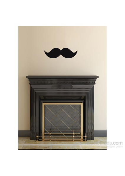 Urbangiftmoustache V2 Decal S 25*35Cm