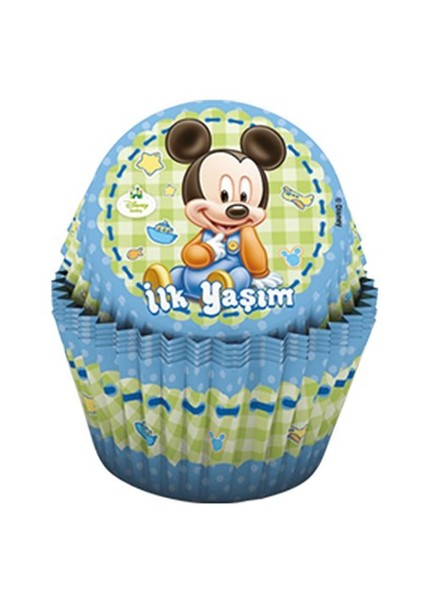 Disney Baby Mickey Cupcake Kabı 24 Adet