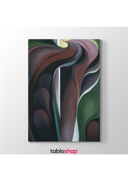 Georgia Okeeffe - Jack İn The Pulpit Tablosu