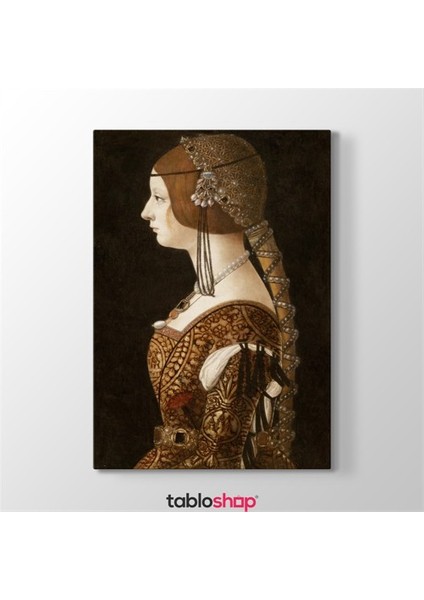 Giovanni Ambrogio - Bianca Maria Sforza Tablosu