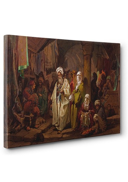 - A. Preziosi - The Grand Bazaar Tablosu