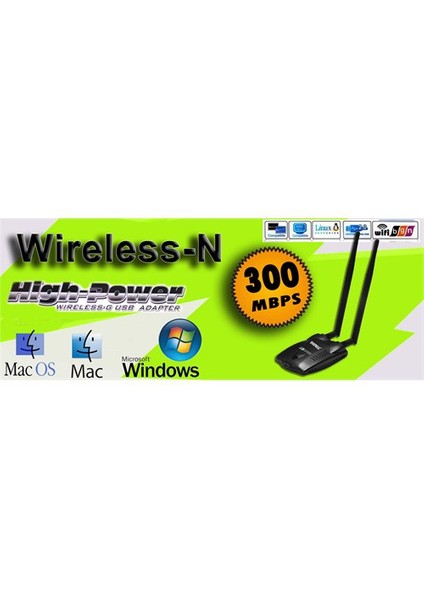 EWN-689N 300Mbps Wireless Adaptor (1Km Menzil)