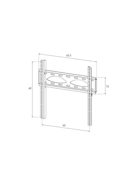 Surefix 230 32”-50” LCD-LED Sabit Askı Aparatı