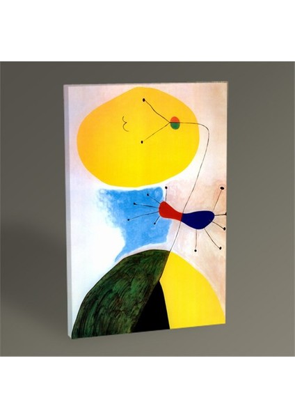 Joan Miro Portrait Tablo 45X30