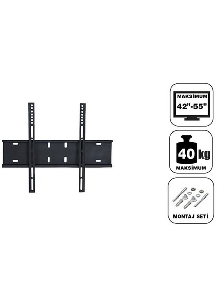 42''-55'' Sabit A Plus Duvar Askı Aparatı