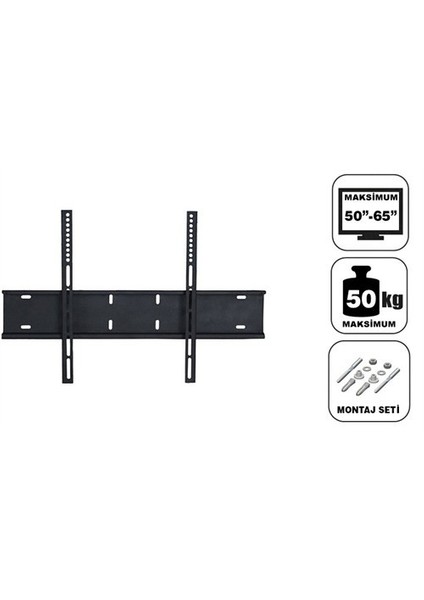50''-65'' Sabit A Plus Duvar Askı Aparatı