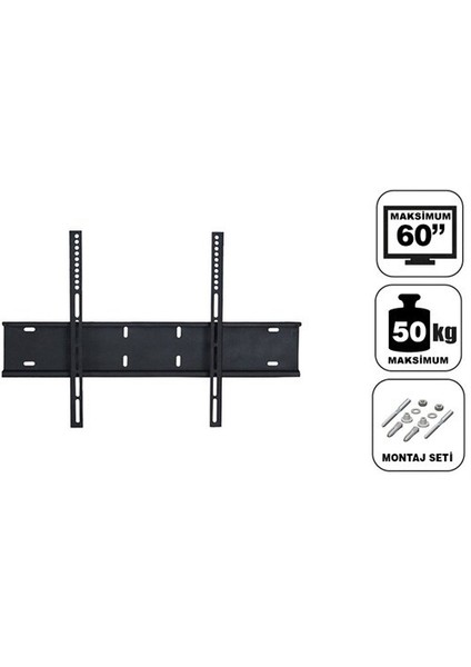 60'' Sabit A Plus Duvar Askı Aparatı