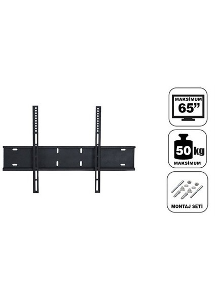 65'' Sabit A Plus Duvar Askı Aparatı