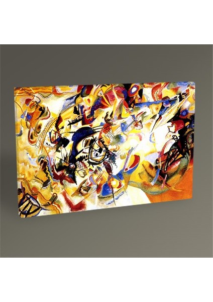 Wassily Kandinsky Kompozisyon Vıı Tablo 45X30