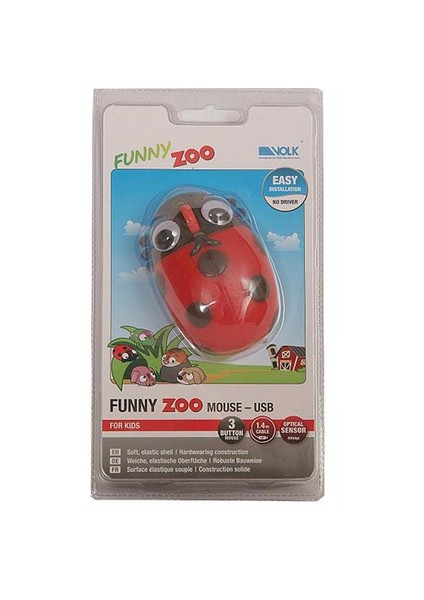 Funny Zoo Mouse (Uğurböceği) HC800A