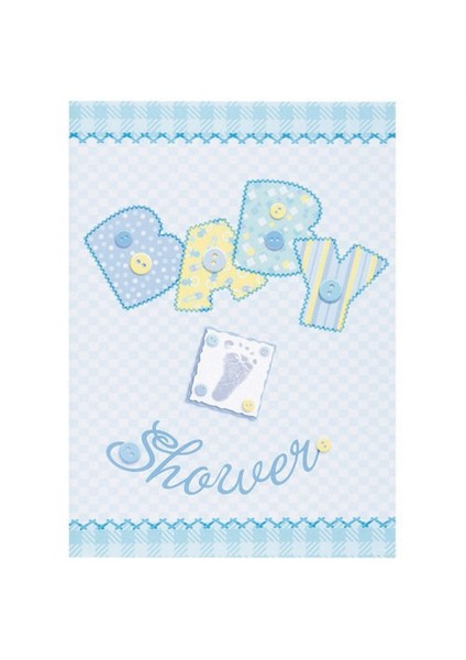 Baby Shower Stitching Davetiye 8'Li