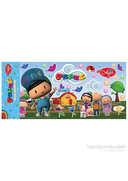 Pepee Duvar Çıkartması 31X68