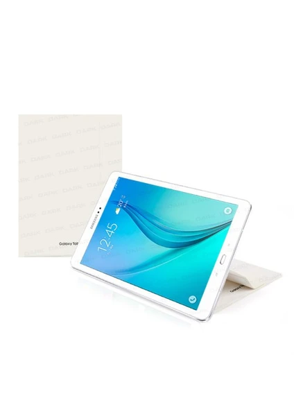 Samsung Tab A T550 9.7" Beyaz Stand ve Kılıf (DK-AC-SMK9762WH)