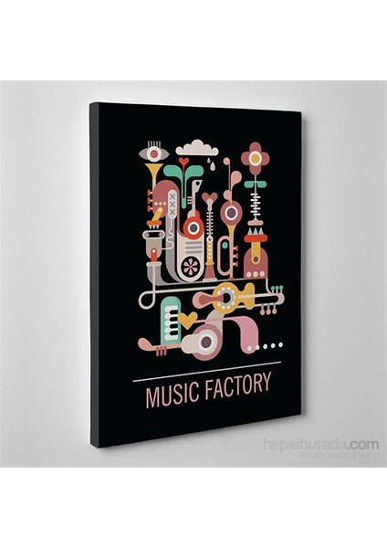 Music Factory Kanvas Tablo