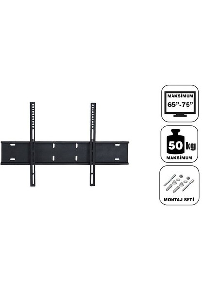 65''-75'' A Plus Sabit Duvar   Askı Aparatı