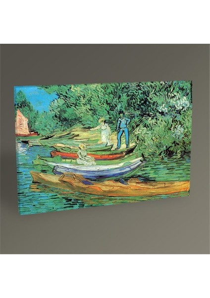 Vincent Van Gogh Boats To Rent Tablo 30 x 20