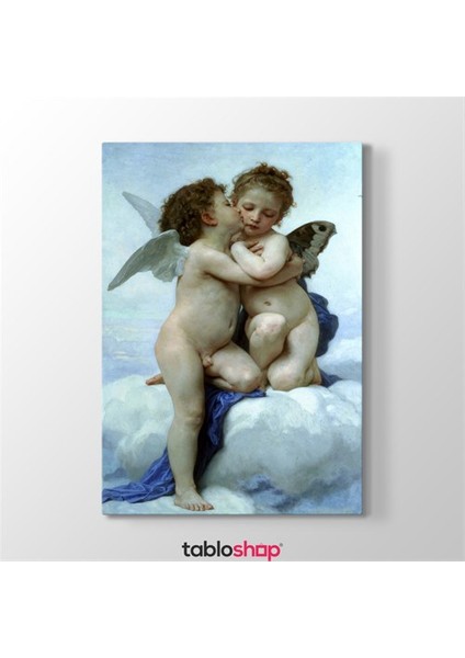 William Adolphe Bouguereau - İlk Öpücük Tablosu