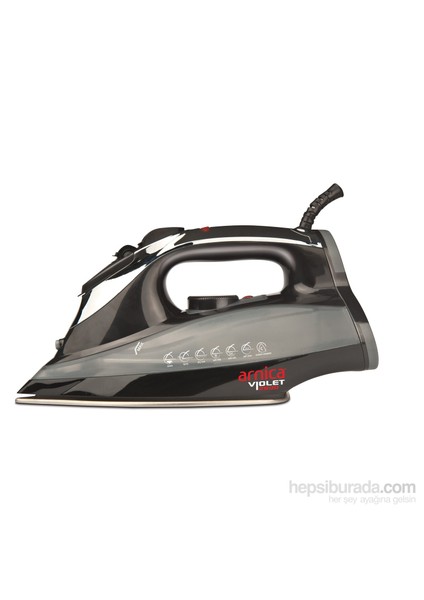 Violet 2600W Çelik Tabanlı Buharlı Ütü