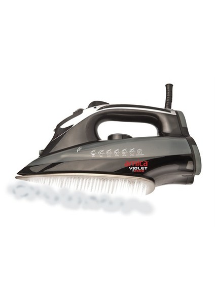 Violet 2600W Çelik Tabanlı Buharlı Ütü