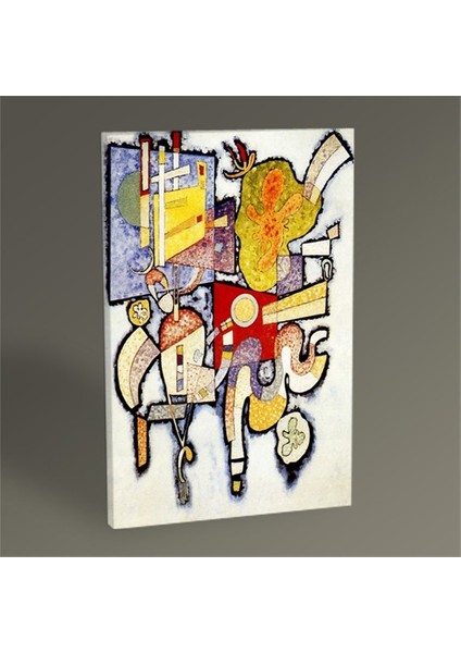Wassily Kandinsky Basit Giriftlik 30 x 20