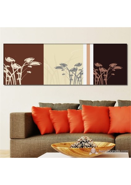 - Brown Dreams Iıı Canvas Tablo - 90X30cm