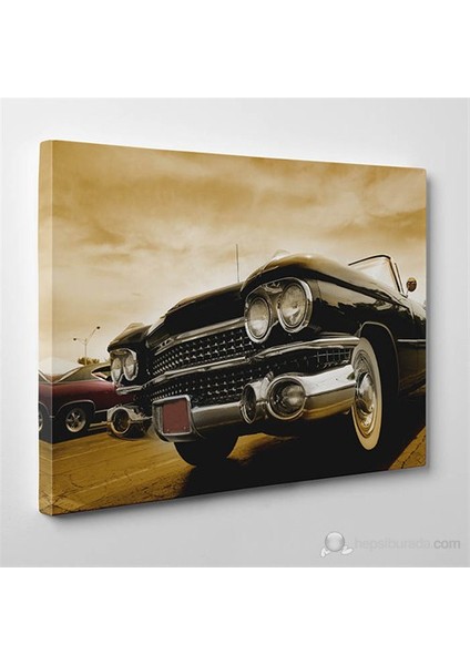 - Amerikan Rüyası Canvas Tablo - 75X50cm