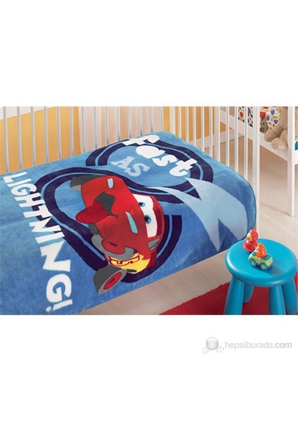 Disney Cars Bebek Lisanslı Battaniye 100x120