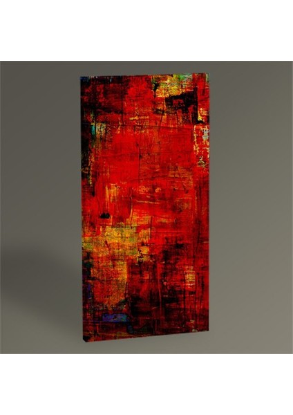 Red Abstract Iı Tablo 60X30