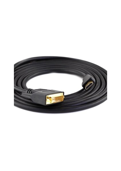 Hdmi - dvi Kablo Pvc (24K Gold) Prestij Serisi 2 Metre (85047)