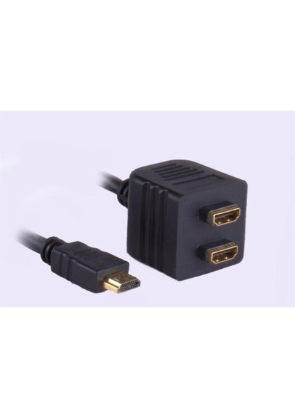 HDMI Erkek – 2 X HDMI Dişi Adaptör (96155)