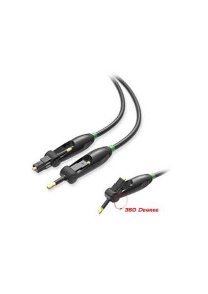 Fiber Optik Toslink/ Mini Tos-optik Toslink Universal Kablo (97131)