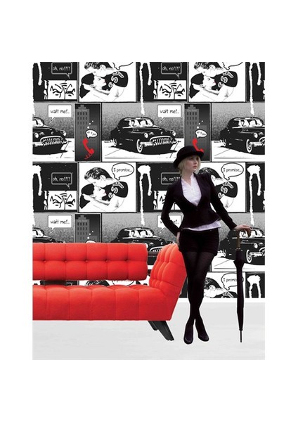Wallpaper 7070 Modern Desen Duvar Kağıdı