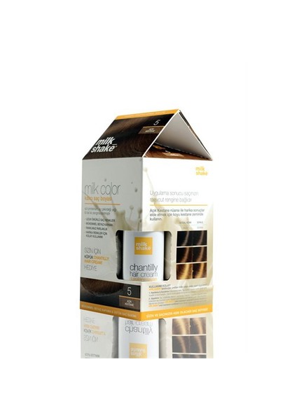 Milk Color Kalıcı Saç Boyası No: 5 Açık Kestane fiyatları