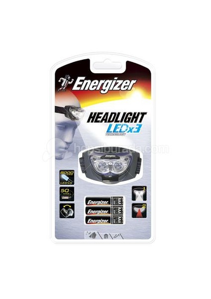 (G6-2294) Headlight 3AAA Pilli Fener