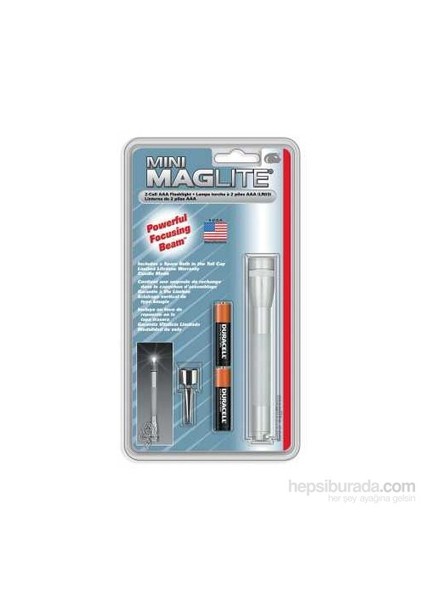 M3a106r Mini Mag-Lite Aaa Fener (Blisterli)