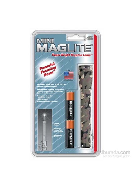 M2a026r Mini Maglite Aa Xenon Fener (Blisterli)